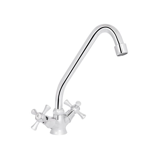 Смеситель для кухни Lidz Lamb 271F двухвентильный LDLAM271FCRM21889 Chrome