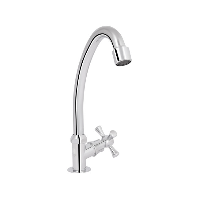 Монокран для кухни Lidz Lamb 269F LDLAM269FCRM22310 Chrome