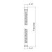 Шланг Lidz Niagara 01 1,75-2,2 м LDNIA01CRM22148 Chrome