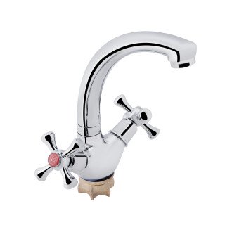 Смеситель для кухни Lidz Lamb 272F двухвентильный LDLAM272FCRM22018 Chrome
