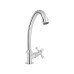 Монокран для кухни Lidz Lamb 269F LDLAM269FCRM22310 Chrome