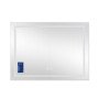 Дзеркало Qtap Mideya (DC-F904) 800х600 з LED-підсвічуванням Touch, з димером QT2078F904W