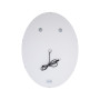 Дзеркало Qtap Mideya (DC-F801) 600х800 з LED-підсвічуванням Touch, з антизапотіванням, димером QT2078F801W