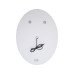 Дзеркало Qtap Mideya (DC-F801) 600х800 з LED-підсвічуванням Touch, з антизапотіванням, димером QT2078F801W