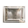 Дзеркало Qtap Mideya (DC-F904) 800х600 з LED-підсвічуванням Touch, з димером QT2078F904W