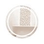 Дзеркало Qtap Mideya R600 з LED-підсвічуванням Touch, з антизапотіванням, димером QT2078F803W