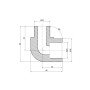 Кутик PPR Thermo Alliance 25, 90°