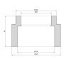 Муфта PPR Thermo Alliance 110х90