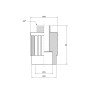 Муфта PPR Thermo Alliance 25х1/2" ЗР