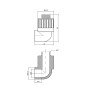 Кутик PPR Thermo Alliance 20х1/2" ЗР