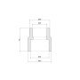 Муфта PPR Thermo Alliance 32х25