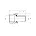 Згін "Американка" Thermo Alliance Forte 1/2" прямий SF190W15
