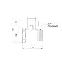 Підривний клапан Icma 1/2" №GS08