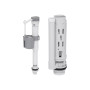 Унитаз напольный Qtap Presto безобідковий з сідінням Soft-close QTPRE27W51022