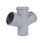 Хрестовина каналізаційна Ostendorf-OSMA HT-System PLUS d75/75/75/75×67°