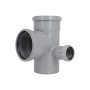 Хрестовина каналізаційна двоплощинна Ostendorf-OSMA HT-System PLUS d110/110/110/50×87° (П)