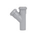 Трійник каналізаційний Ostendorf-OSMA HT-System PLUS d40/40/40×45°