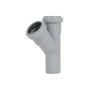 Трійник каналізаційний Ostendorf-OSMA HT-System PLUS d40/40/40×45°