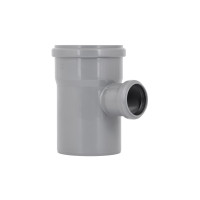 Тройник канализационный Ostendorf-OSMA HT-System PLUS d110/50/110×87°