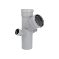 Хрестовина каналізаційна двоплощинна Ostendorf-OSMA HT-System PLUS d110/110/110/50/50×67°