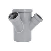 Хрестовина каналізаційна двоплощинна Ostendorf-OSMA HT-System PLUS d110/110/50/50×45°