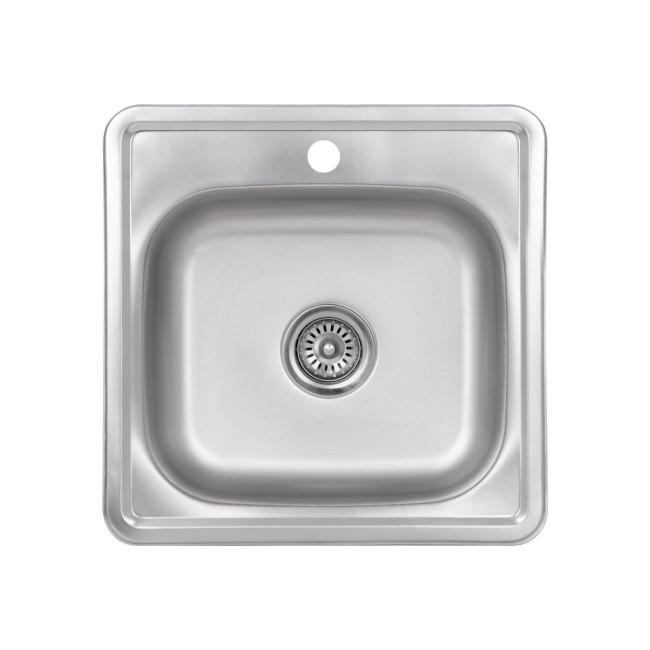 Кухонна мийка Brinex 4848 0,6 мм Micro Decor (BRIN4848MDEC0651258)