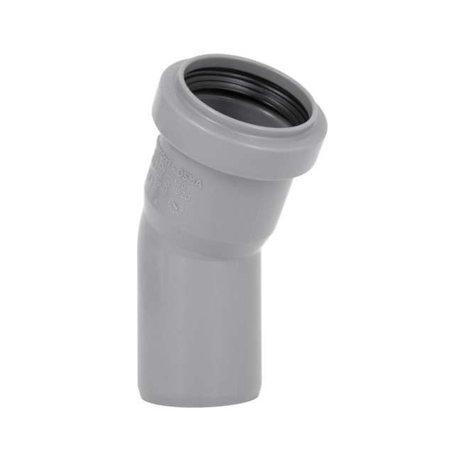 Коліно каналізаційне Ostendorf-OSMA HT-System PLUS d40×30°