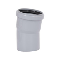 Коліно каналізаційне Ostendorf-OSMA HT-System PLUS d75×15°