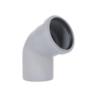 Коліно каналізаційне Ostendorf-OSMA HT-System PLUS d75×67°