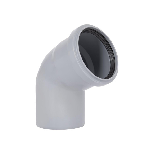 Коліно каналізаційне Ostendorf-OSMA HT-System PLUS d75×67°