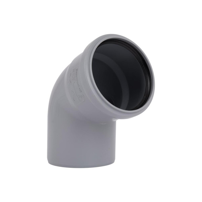 Коліно каналізаційне Ostendorf-OSMA HT-System PLUS d90×67°