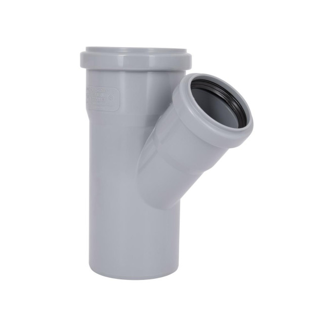 Трійник каналізаційний Ostendorf-OSMA HT-System PLUS d75/50/75×45°