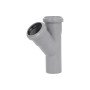 Трійник каналізаційний Ostendorf-OSMA HT-System PLUS d50/50/50×45°