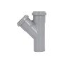 Трійник каналізаційний Ostendorf-OSMA HT-System PLUS d50/50/50×45°
