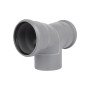 Коліно каналізаційне Ostendorf-OSMA HT-System PLUS d110/110×87°