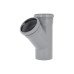 Трійник каналізаційний Ostendorf-OSMA HT-System PLUS d110/110/110×45°