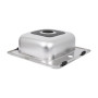 Кухонна мийка Brinex 4848 0,6 мм Micro Decor (BRIN4848MDEC0651258)