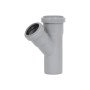 Трійник каналізаційний Ostendorf-OSMA HT-System PLUS d50/40/50×45°
