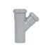 Трійник каналізаційний Ostendorf-OSMA HT-System PLUS d50/40/50×45°