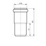 Компенсатор канализационный Ostendorf-OSMA HT-System PLUS d90