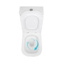 Унитаз напольный Qtap Presto Quadro безобідковий з сідінням Soft-close QTPRE27W51021