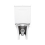 Унитаз напольный Qtap Presto Quadro безобідковий з сідінням Soft-close QTPRE27W51021
