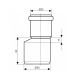 Редукція каналізаційна Ostendorf-OSMA HT-System PLUS d50×32