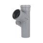 Хрестовина каналізаційна двоплощинна Ostendorf-OSMA HT-System PLUS d110/110/110/75×67° (Л)