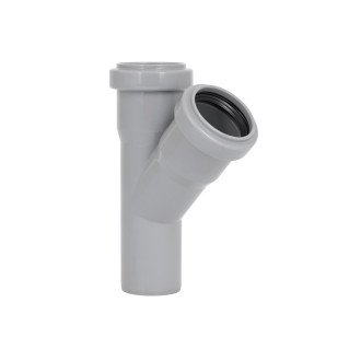 Трійник каналізаційний Ostendorf-OSMA HT-System PLUS d40/40/40×45°