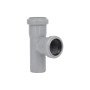 Трійник каналізаційний Ostendorf-OSMA HT-System PLUS d40/40/40×87°