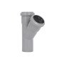Трійник каналізаційний Ostendorf-OSMA HT-System PLUS d50/50/50×45°