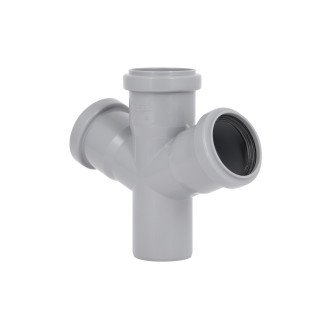 Хрестовина каналізаційна Ostendorf-OSMA HT-System PLUS d50/50/50/50×67°