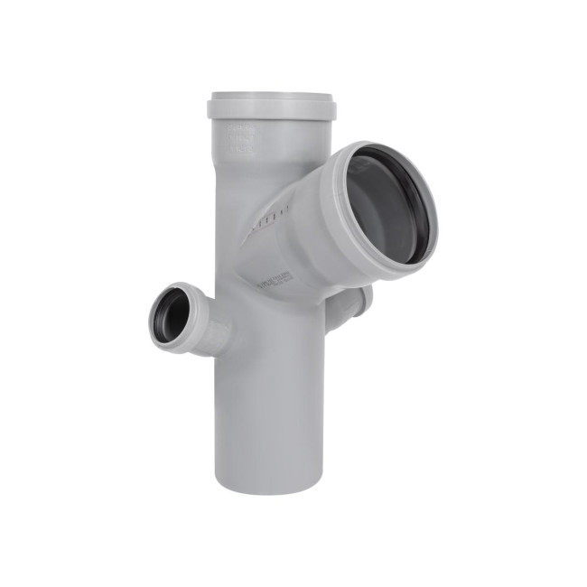 Хрестовина каналізаційна двоплощинна Ostendorf-OSMA HT-System PLUS d110/110/110/50/50×67°
