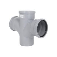 Хрестовина каналізаційна Ostendorf-OSMA HT-System PLUS d110/110/110/110×87°